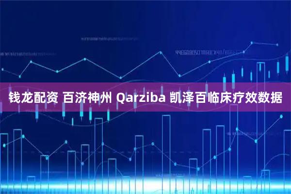 钱龙配资 百济神州 Qarziba 凯泽百临床疗效数据